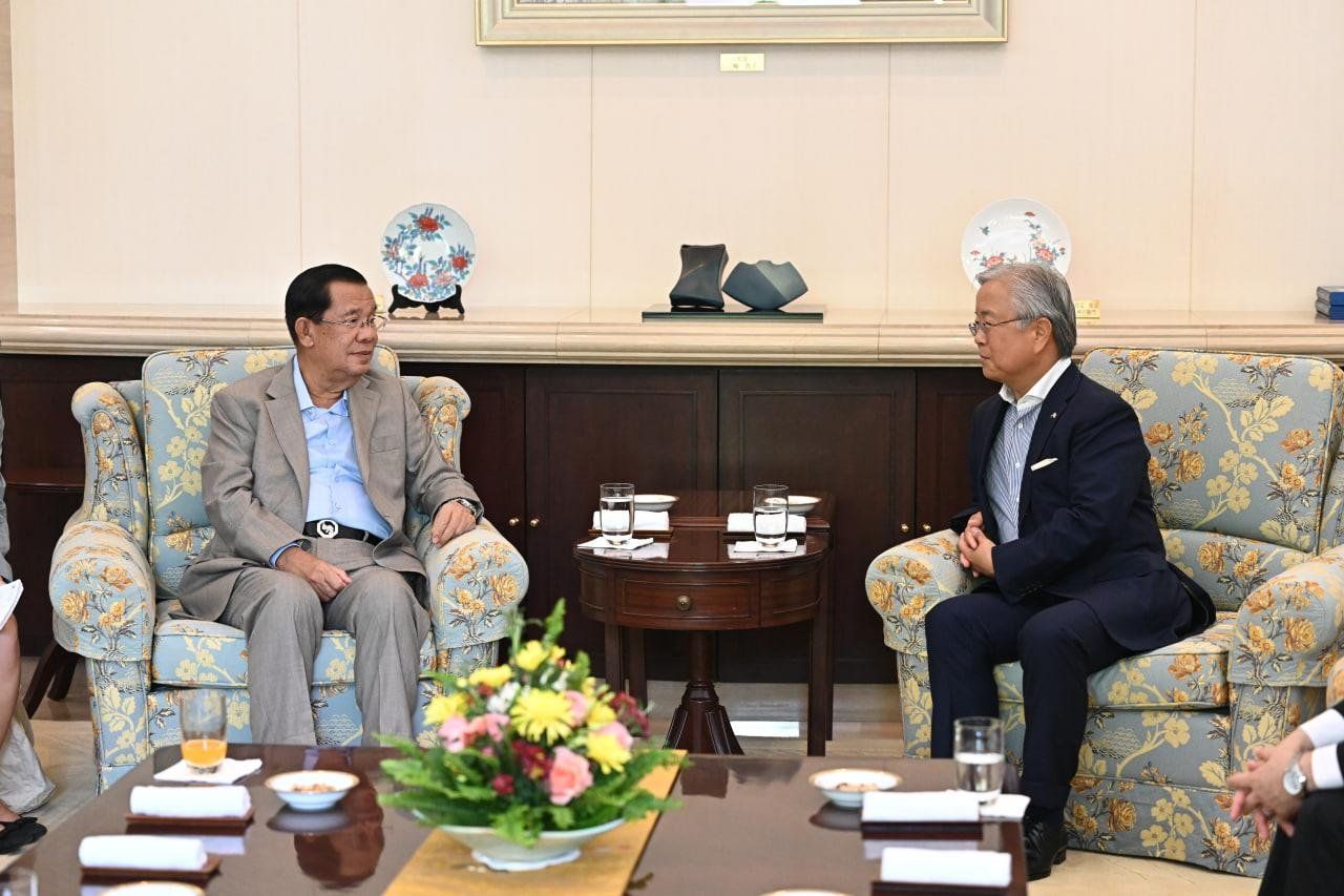 Cambodian Senate President Joins Diplomatic Luncheon with Japanese Ambassador