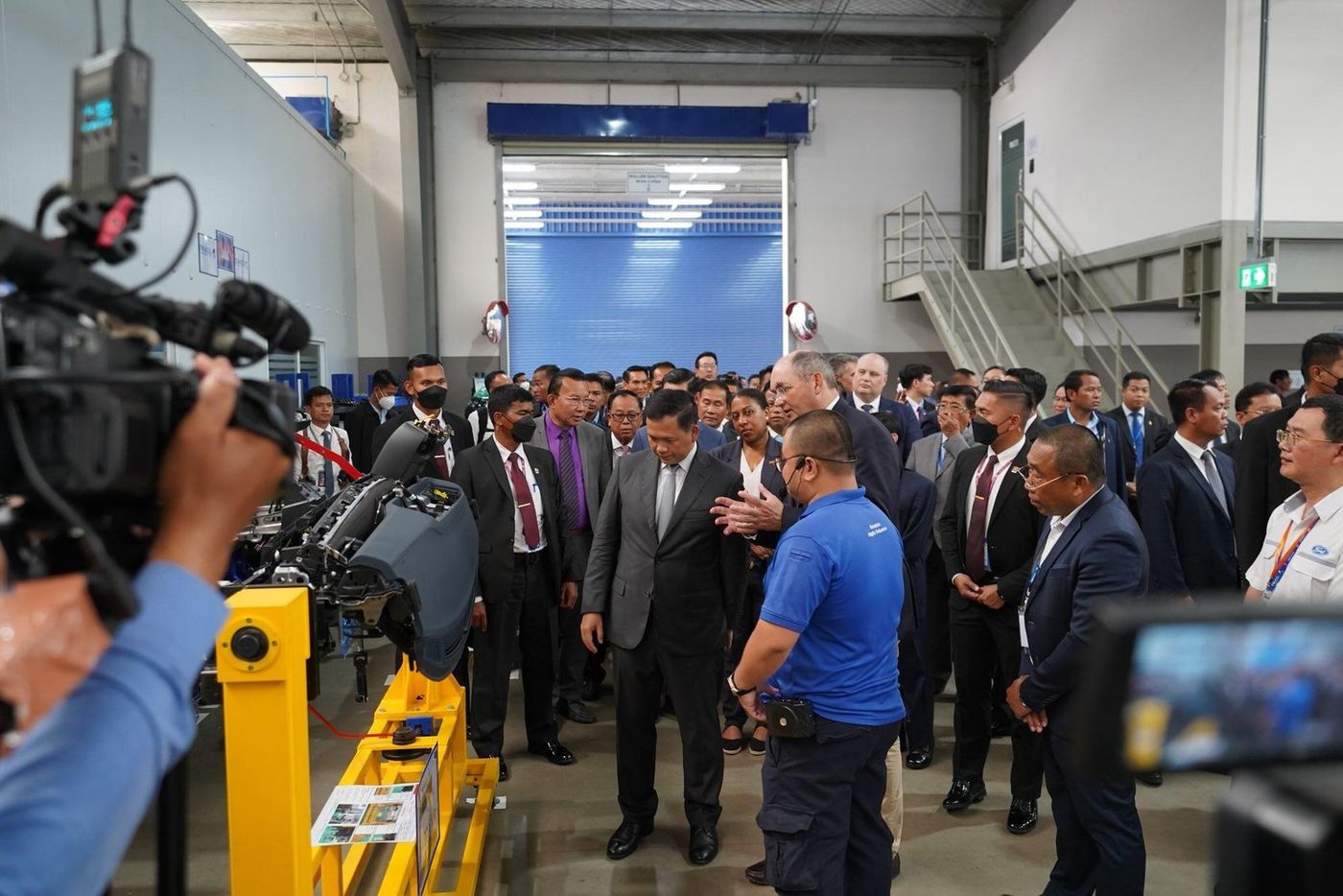 PM Hun Manet Reinforces Pro-Business, Pro-Environment Agenda at Ford Plant Opening 1