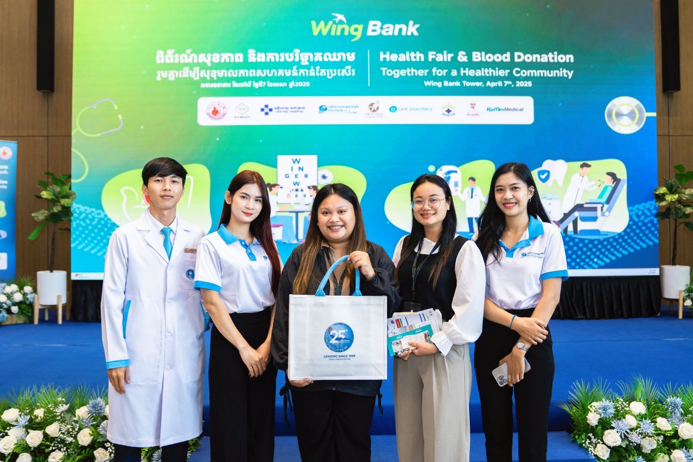 Wing Bank Hosts Blood Donation Events
