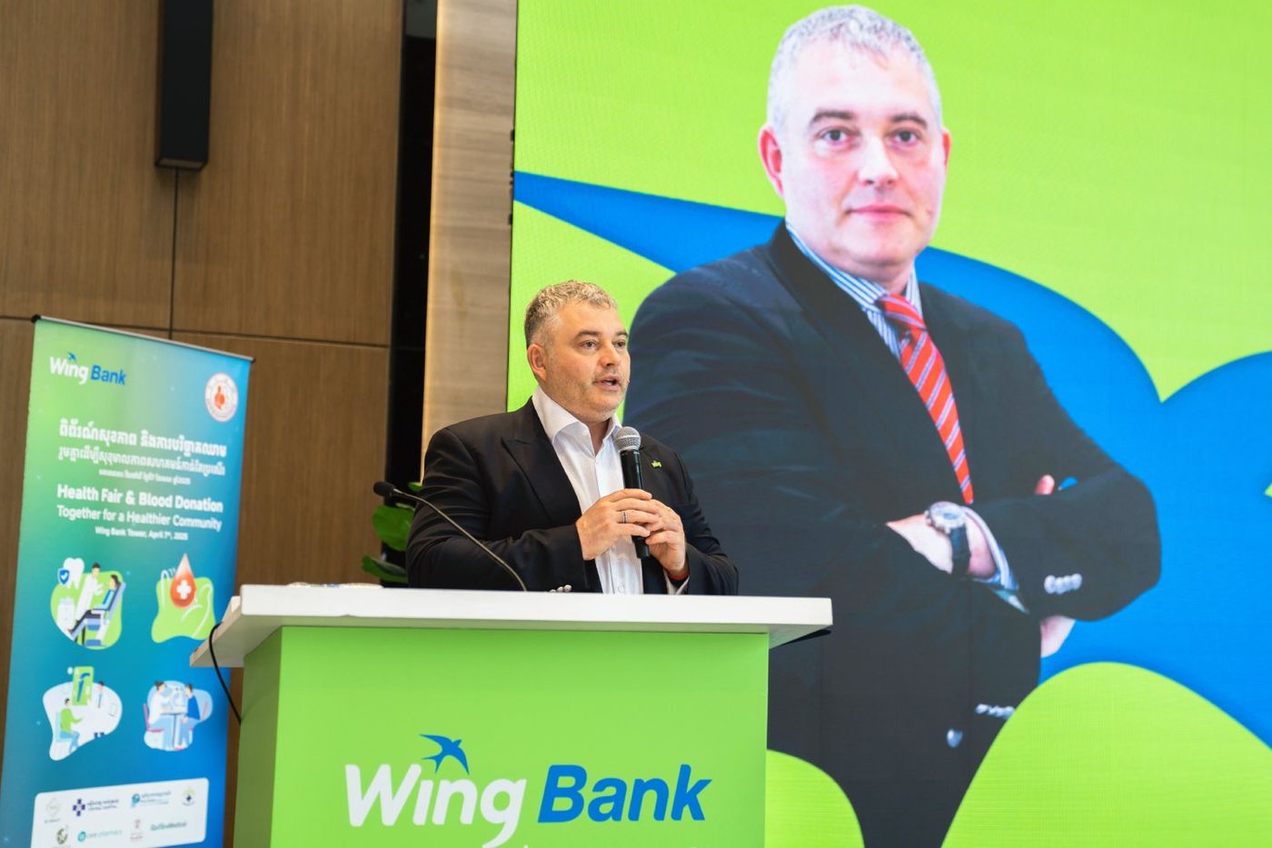 Wing Bank Hosts Blood Donation Events