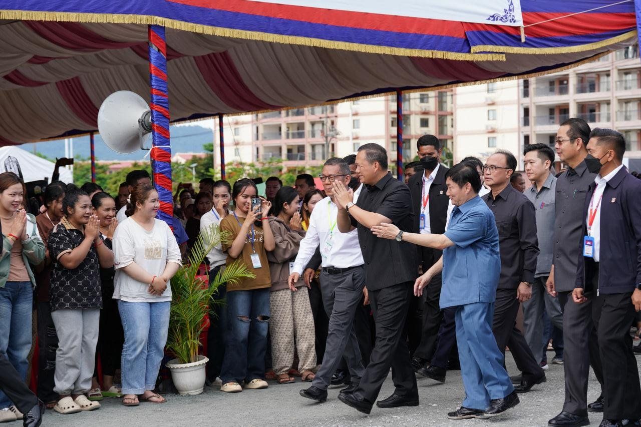 PM Hun Manet Highlights Economic Progress and Global Investment at Sihanoukville SEZ