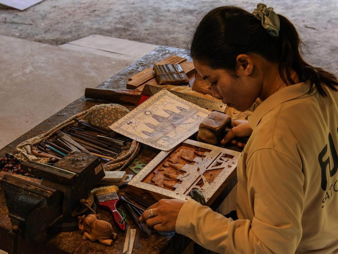 Cambodian craftsmanship